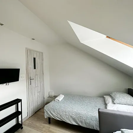 Na Jaselkowej Quarto em Acomodações Particulares Estetino